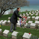 Illustration for article titled Roger Goodell Lays Wreath At National Football League Cemetery In Super Bowl Tradition